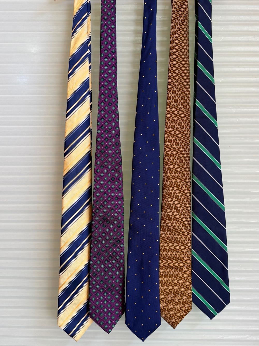 Men's Gorgeous Patterned Tie Lot
